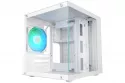 Mars Gaming Mc-cube Caja Pc Microatx Formato Cubo Cristal Templado Argb Blanco
