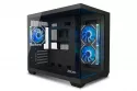 Carcasa Zolyd Pulsar Torre Negro Transparente micro ATX Mini-ITX