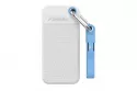 Disco Duro Verbatim Pocket SSD 2 TB M.2 USB-C 3.2 Gen 2 1000 MB/s Azul Blanco