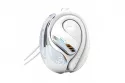 Auriculares Paxa Tf-t55 inal&aacute;mbricos Bluetooth con gancho de oreja, sonido envolvente y protecci&oacute;n IPX5 blanco