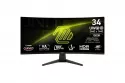 MSI MAG 346CQ 34" UWQHD 180Hz VA Curvo UltraWide VESA Antirreflejo