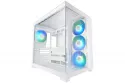 Mars Gaming Mcv5, Caja Pc Atx, Cristal Templado Panor&aacute;mico, 4x Ventiladores Argb 120mm Blanco