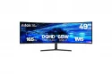 Monitor Nilox NXM49CRVDC2 49" Dual QHD 165Hz VA Curvo Altavoces Ajuste altura