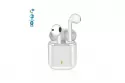 Auriculares Dam Electronics J18 inal&aacute;mbricos Bluetooth 5.0 TWS con micr&oacute;fono y base carga 300mAh