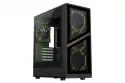 Carcasa GameMax AERIS 330 GB Mini Tower Negro con Vidrio Templado e Iluminaci&oacute;n RGB