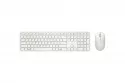 Teclado Dell Pro 5 KM526 inal&aacute;mbrico completo con rat&oacute;n &oacute;ptico blanco