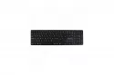 Teclado V7 KW550ESBT inal&aacute;mbrico y USB compacto QWERTY espa&ntilde;ol negro