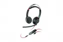 Auriculares HP Poly Cable de entrenamiento con cable 3,5 mm Y Blackwire 5200 Negro