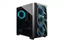 Carcasa PC Gaming Red Computer Stardust Mini Black Mini Tower