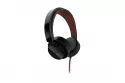 Auriculares Philips CitiScape SHL5200BK/10 con cable alámbrico, sonido potente y cómodo negros