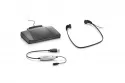 Auriculares PHILIPS LFH5220 con cable, conexión alámbrica, supraaurales abiertos, negros y plata
