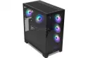 Torre PC NOX Hummer GLOCK ARGB Semitorre ATX Cristal Templado USB-C Negra - Magic City Edition