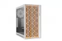 Torre PC Nox Hummer ELEMENT Semi Torre ATX Cristal Templado USB-C Blanca y Madera - Dune Edition By PcCom