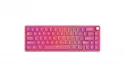 Teclado Royal Kludge R65 ISO-ES Hot-Swappable Switch Cream Berry Red