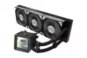 Refrigeraci&oacute;n L&iacute;quida AsRock CPC Steel Legend Dark 360mm 3 Ventiladores RGB