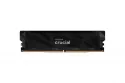Memoria RAM Crucial Pro OC 16GB 1x16GB DDR5 6400MHz CL32 Negro XMP 3.0