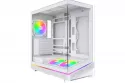 Caja PC Montech SKY 3 White Midi Tower ATX ARGB con ventana lateral