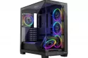 Caja PC Modecom Volcano Stellar 5F ARGB Negra