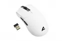 Sharkoon FIREGLIDER One Ratón Gaming Cableado Inalámbrico 50G DPI Ajustable Blanco