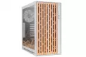 Torre PC Nox Hummer ELEMENT Semi Torre ATX Cristal Templado USB-C Blanca y Madera - Dune Edition By PcCom