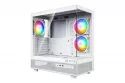 Torre PC Carcasa PC XYZ AURORAX 50 Midi Tower Vidrio Templado Negro