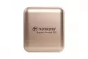 Disco Duro Transcend ESD420 4 TB SSD USB Tipo C 2000 MB/s Protección contraseña Oro