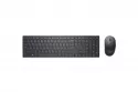 Combo Teclado/Ratón Dell Pro KM5221W Wireless Negro
