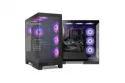 Torre PC NOX Hummer GLOCK ARGB Semitorre ATX Cristal Templado USB-C Negra - Nyx Edition