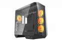 Torre PC Caja PC Darkflash DY470 Big Tower Negra + 4 Ventiladores ARGB + Soporte GPU