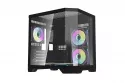 Caja PC Darkflash FT350 Mini Tower 5 ventiladores ARGB Negro