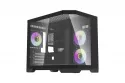 Caja PC Darkflash FT418 Mini Tower 6 ventiladores ARGB Negro