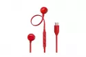 Auriculares JBL Tune 305C con cable USB-C para llamadas y m&uacute;sica, color rojo