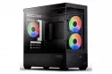 Caja PC Aerocool P300D Digi-G-BK-v1 Mini Tower Negro Iluminación RGB