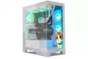 Torre PC NOX Hummer GLOCK ARGB Semitorre ATX Cristal Templado USB-C Blanca - Kawaii Edition