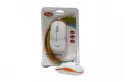Ratón 3free 3F-MCM101/WO USB Tipo A 800 DPI Blanco Naranja Mini Tamaño
