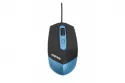 Ratón Catkil Dallas Óptico USB Tipo A 1000 DPI Negro Azul Plug&Play