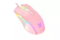 Ratón ONIKUMA CW905 USB 6400 DPI RGB 7 Botones Rosa Gaming Ergonomía