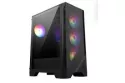 Torre PC MSI MAG FORGE 121A AIRFLOW ARGB Semi Torre ATX Cristal Templado USB 3.0 Negra Joker I Edition