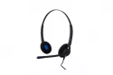 Auriculares Alcatel-Lucent Enterprise AH 22 U con cable USB, cancelación de ruido, oficina, negro y azul