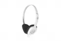 Auriculares Koss KPH8 con cable, conexión alámbrica, uso música, negro y blanco