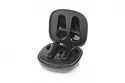 Auriculares Nedis HPBT5060BK inalámbricos Bluetooth con Cancelación Activa de Ruido, micrófono y estuche USB-C negros