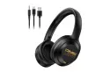 Auriculares Onikuma GT811 inalámbricos Bluetooth con Cancelación de Ruido, Micrófono y 55 h batería, Negro
