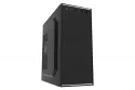 Caja PC CiT JETSTREAM-SILVER Midi Tower ATX 500W Negro Plata