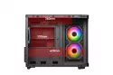 Caja PC VIDA EDGE MINI MATX ARGB Negro Cubo Micro ATX/ITX