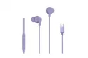 Auriculares Celly UP1600TYPECVL con cable USB-C, micrófono y control volumen, violeta