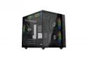 Caja de ordenador Xigmatek Aqua M Lite Mini Torre ARGB cristal templado negra