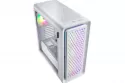 FSP CUT593P Torre ATX Cristal Templado USB-C Blanca