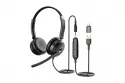 Auriculares Onikuma X81 con cable USB-C para gaming, micrófono y control de volumen negro