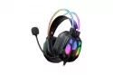 Auriculares Onikuma X89 con cable USB-A para gaming PC, micrófono y RGB negro