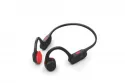 Auriculares Philips TAA5608BK inalámbricos Bluetooth uso deportivo IPX5 negro y rojo